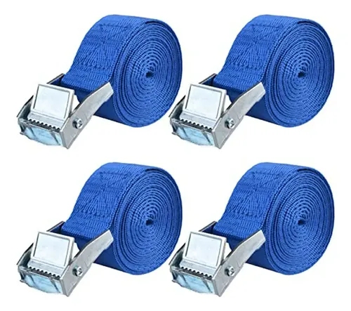 Amazon Basics correas de amarre 2.5 m 4 unidades
