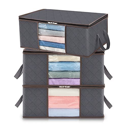 Lifewit cajas almacenaje ropa 60L