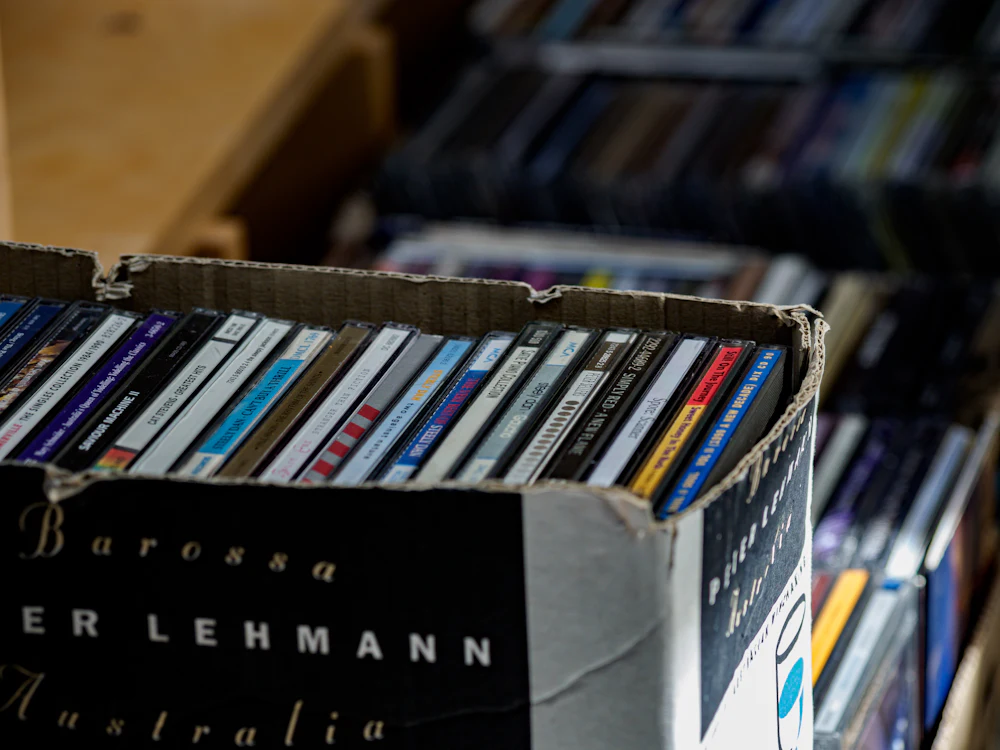 Libros ordenados para guardar