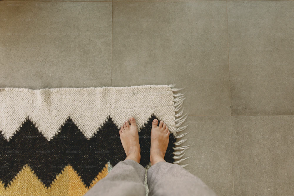 Alfombra en un salón