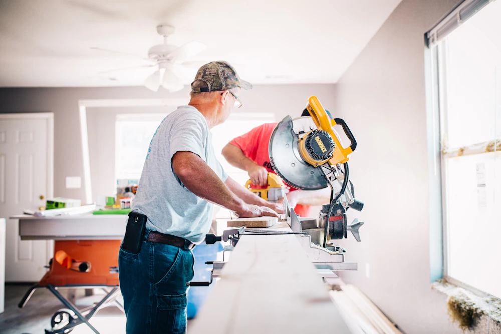 Reparación de una pared