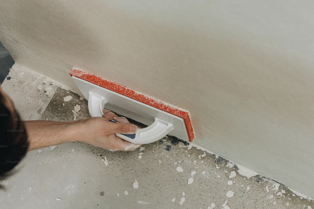 Reparación de una pared