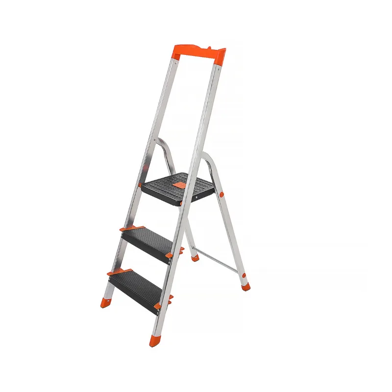 SONGMICS escalera de aluminio de 3 peldaños