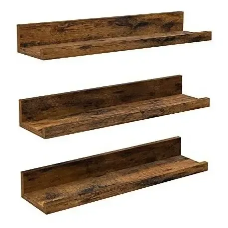VASAGLE juego de 3 repisas de pared