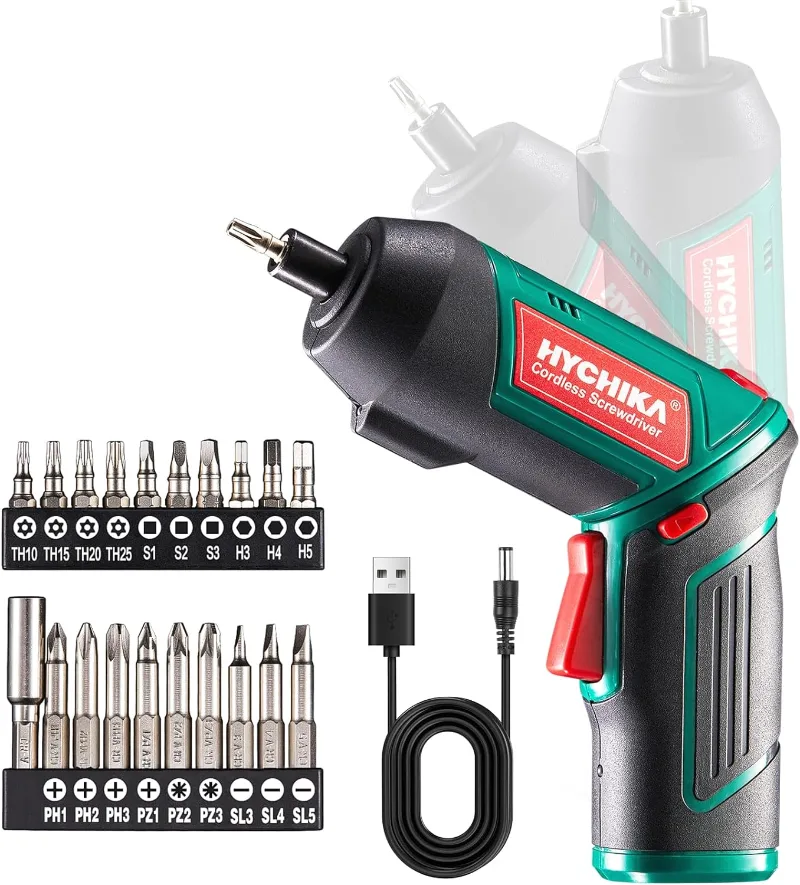 HYCHIKA atornillador eléctrico de 3,6 V
