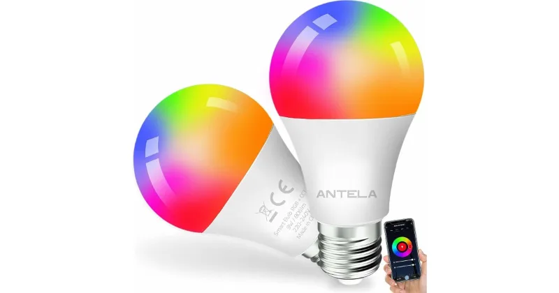 ANTELA, bombilla WiFi E27