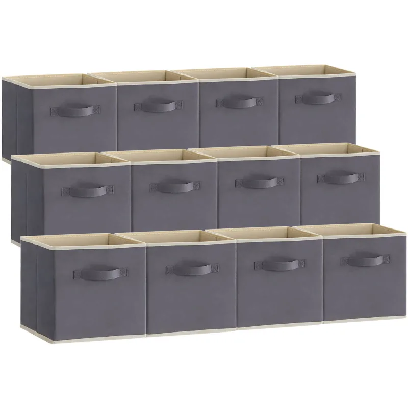 Lifewit 8 cubos de almacenaje plegables con asas