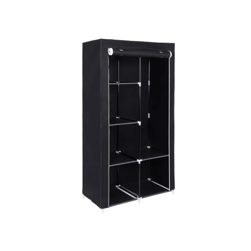 SONGMICS armario de ropa plegable abierto