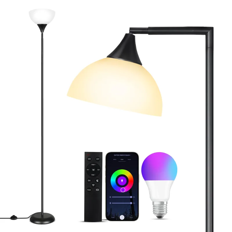OUTON, lámpara de pie LED RGBCW